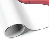 Boxer-Weihnachtsstrumpf Geschenkpapier (Rolleneckpunkt)
