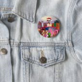 Boxer Weihnachtsüberraschung Button (Beispiel)