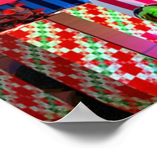 Boxer Weihnachtsüberraschung Poster (Ecke)