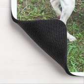 Boxer-weißer Welpe voll Mousepad (Ecke)
