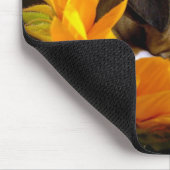 Boxer Welpe in Sunflower Mousepad (Ecke)