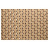 Boxer-Welpe mit Tennisball Stoff (Yard (91,4 cm))