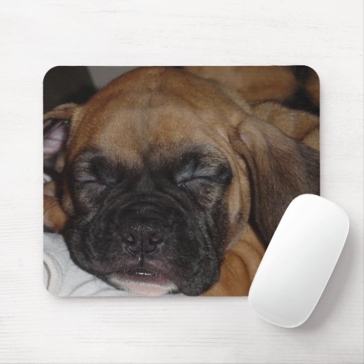 Boxer-Welpe Mousepad (Mit Mouse)