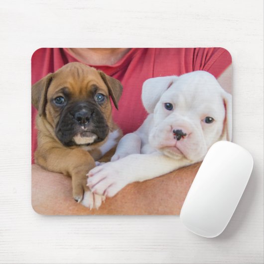 Boxer-Welpen Mousepad (Mit Mouse)