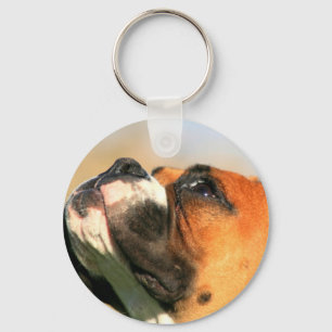 Boxer-Welpen-Schlüsselanhänger Schlüsselanhänger