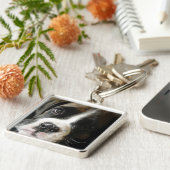 Boxer-Welpen-Schlüsselanhänger Schlüsselanhänger (Seite)