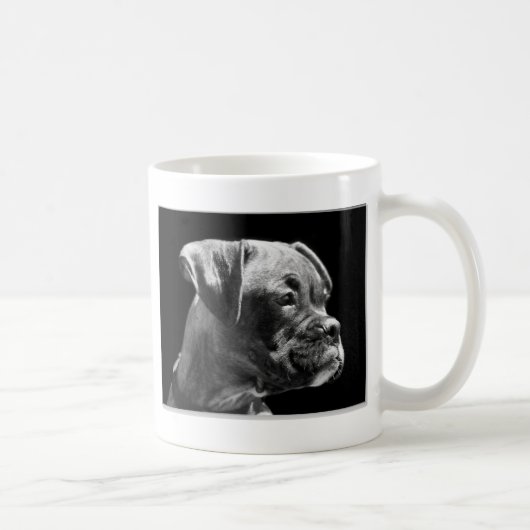 Boxer-Welpen-Tasse Kaffeetasse (Rechts)
