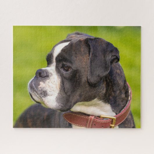 Boxer-Welpenhund Puzzle (Horizontal)