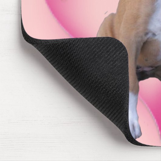 Boxer Welpenmousepad Mousepad (Ecke)