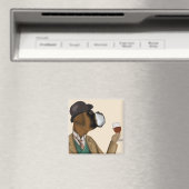 Boxer Wine Snob Magnet (In Situ (Geschirrspüler))