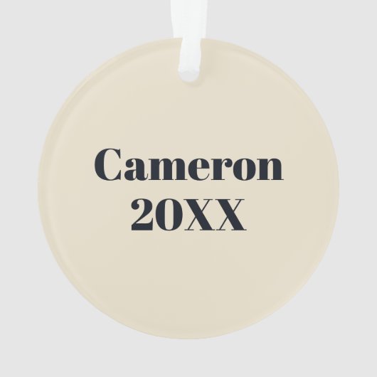 Boxer Wine Snob Ornament (Rückseite)