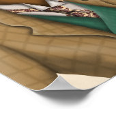 Boxer Wine Snob Poster (Ecke)