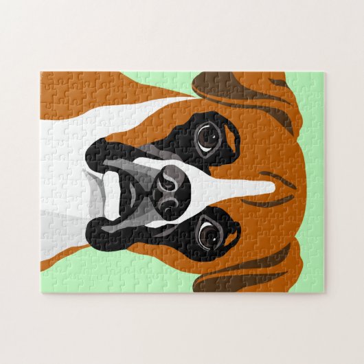 Boxer-Zucht Puzzle (Horizontal)