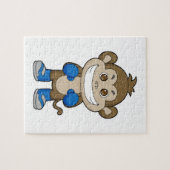 Boxerboxhandschuhe für Affen Puzzle (Horizontal)