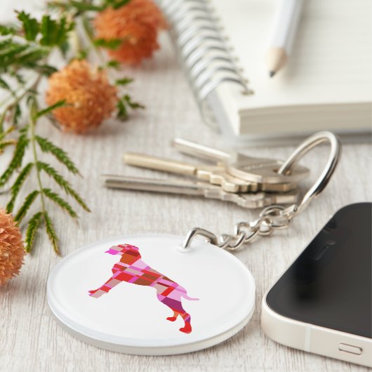 Boxerdog Karro Schlüsselanhänger (Vorderseite rechts)