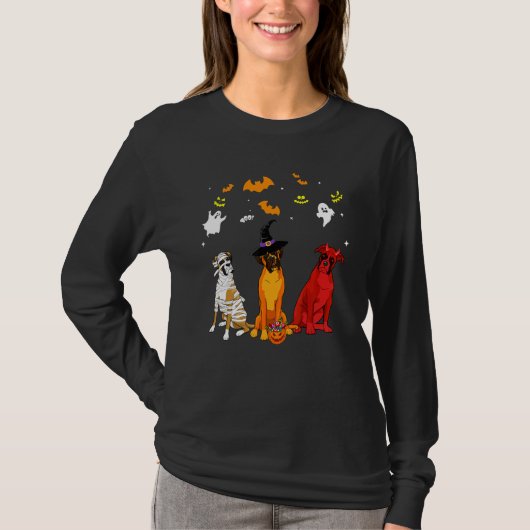 Boxerhund 1 T-Shirt (Vorderseite)