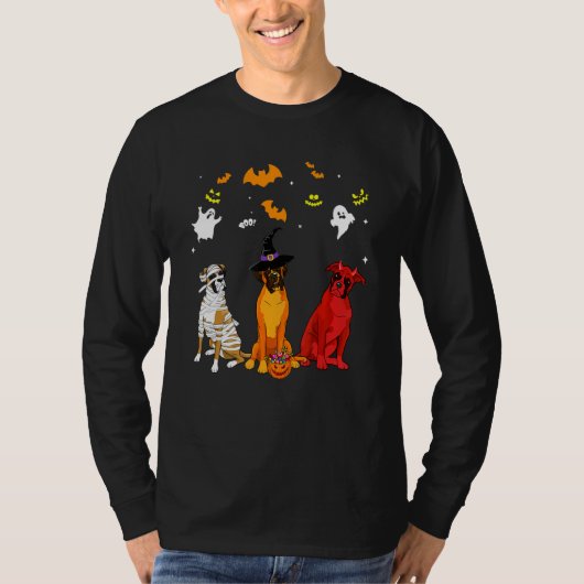 Boxerhund 1 T-Shirt (Vorderseite)