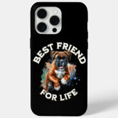 Boxerhund bester Freund fürs Leben Case-Mate iPhone Hülle (Rückseite)