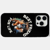 Boxerhund bester Freund fürs Leben Case-Mate iPhone Hülle (Rückseite (Horizontal))