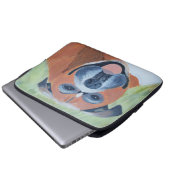 Boxerhund-Elektronik-Tasche Laptopschutzhülle (Vorne Knopf)