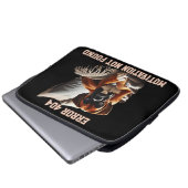 Boxerhund-Fehler 404 Laptopschutzhülle (Vorne Knopf)