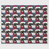 Boxerhund Geschenkpapier (Flach)