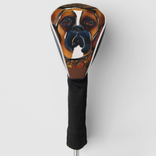 Boxerhund Golf Headcover