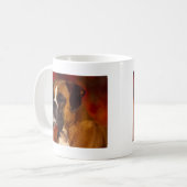 Boxerhund Kaffeetasse (Vorderseite Links)