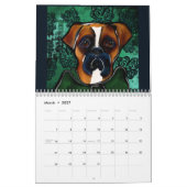 Boxerhund Kalender (Mär 2027)