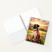 Boxerhund Notizblock (Innenseite)