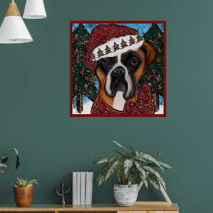 Boxerhund Poster