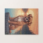 Boxerhund Puzzle (Horizontal)