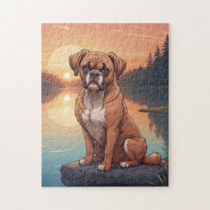 Boxerhund Puzzle