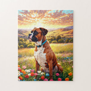 Boxerhund Puzzle