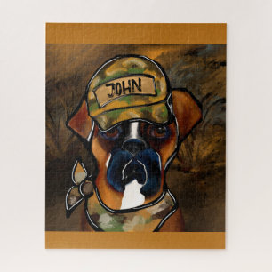 Boxerhund Puzzle