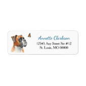 Boxerhund Schmetterling Wunder (Vorne)