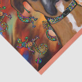 Boxerhund Seidenpapier (Ausschnitt)