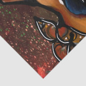 Boxerhund Seidenpapier (Detail)