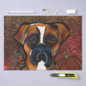 Boxerhund Seidenpapier (Handwerk)