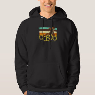 Boxerhund Sonnenblumen Süßer Boxerhund 2 Hoodie