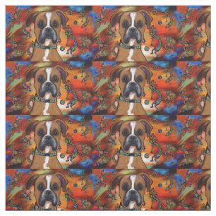 Boxerhund Stoff