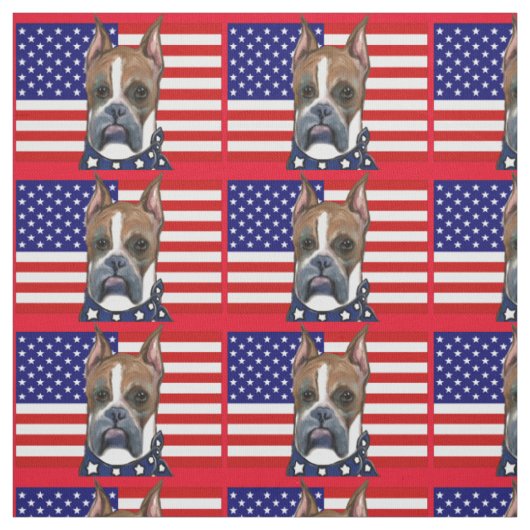 BOXERHUND STOFF (Muster)