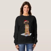 Boxerhund Sweatshirt (Vorne ganz)