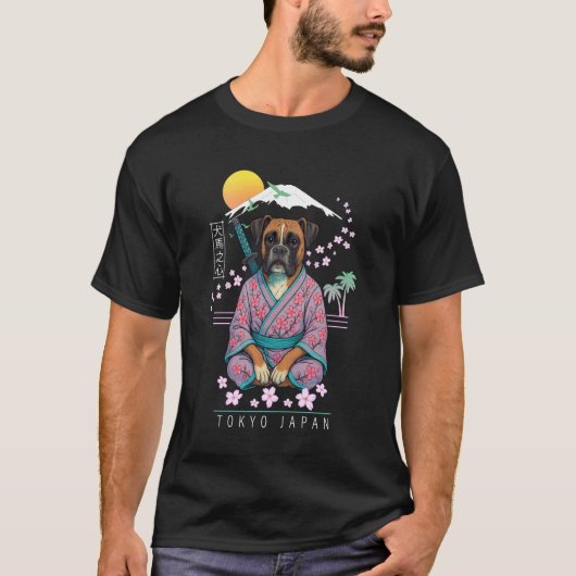 Boxerhund T-Shirt (Vorderseite)