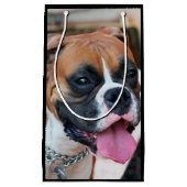 Boxerhundegeschenktasche Kleine Geschenktüte (Vorderseite)