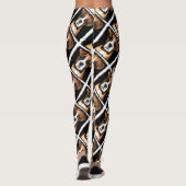 Boxerhundekunst-Leggings Leggings (Rückseite)
