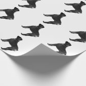 BoxerhundePackpapier Geschenkpapier (Ecke)