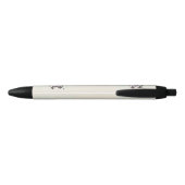 Boxerhundepersonalisierter Stift (Rückseite)