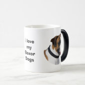 Boxerhundeporträt-Foto Verwandlungstasse (VorderseiteRechts)