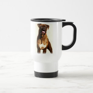 Boxerhundereise-Tasse Reisebecher